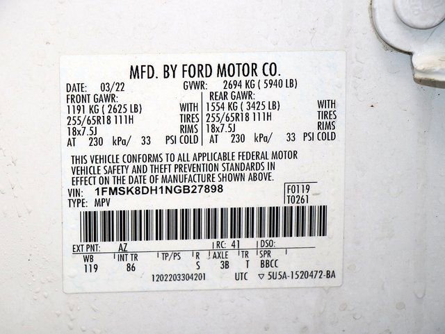 Used 2022 Ford Explorer XLT w/ Class IV Trailer Tow Package image 32