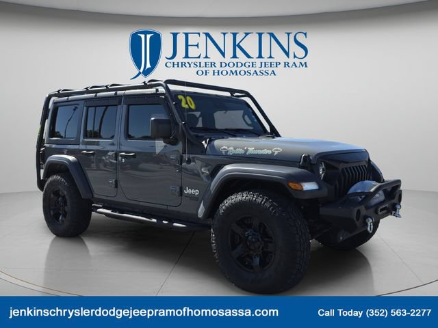 Used 2020 Jeep Wrangler Unlimited Sport S AWD/4WD image 2