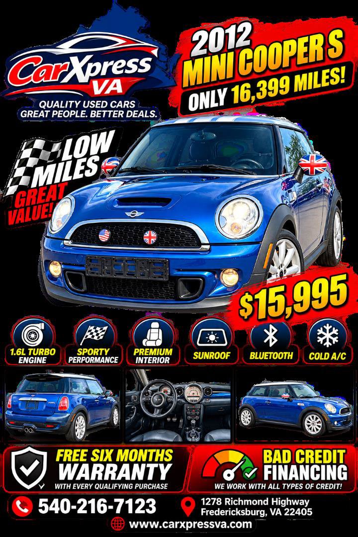 Used 2012 MINI Cooper Coupe S FWD image 1