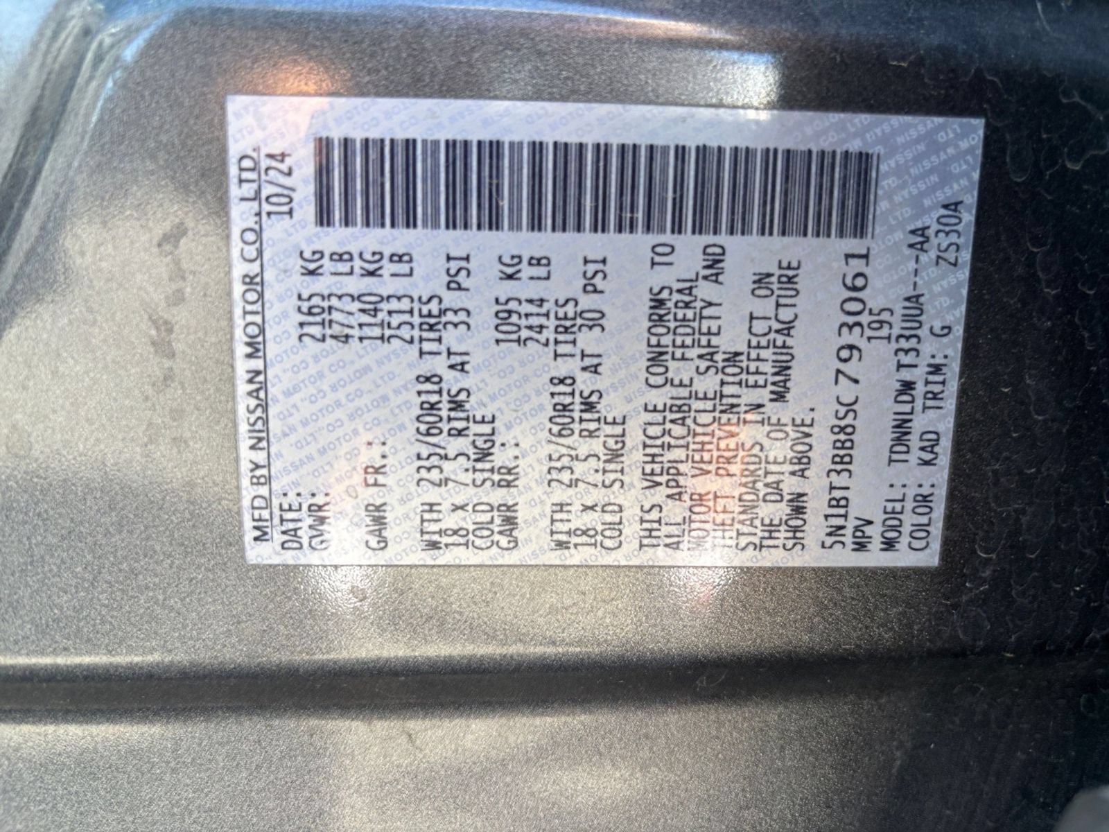 Used 2025 Nissan Rogue SV AWD/4WD image 30