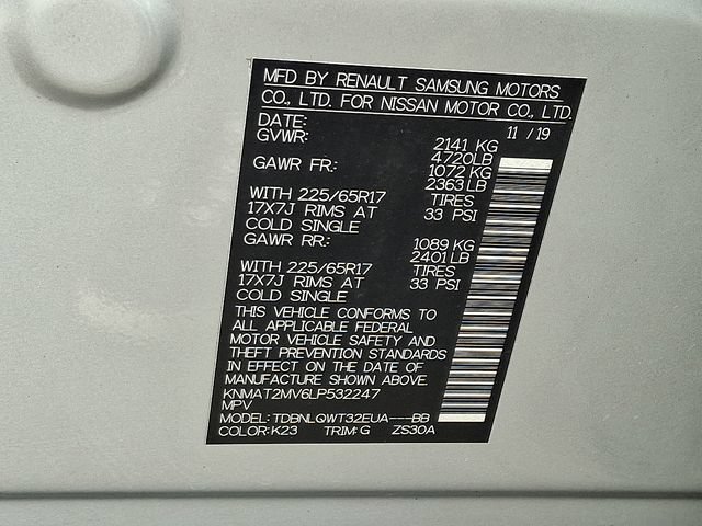 Used 2020 Nissan Rogue SV AWD/4WD image 26