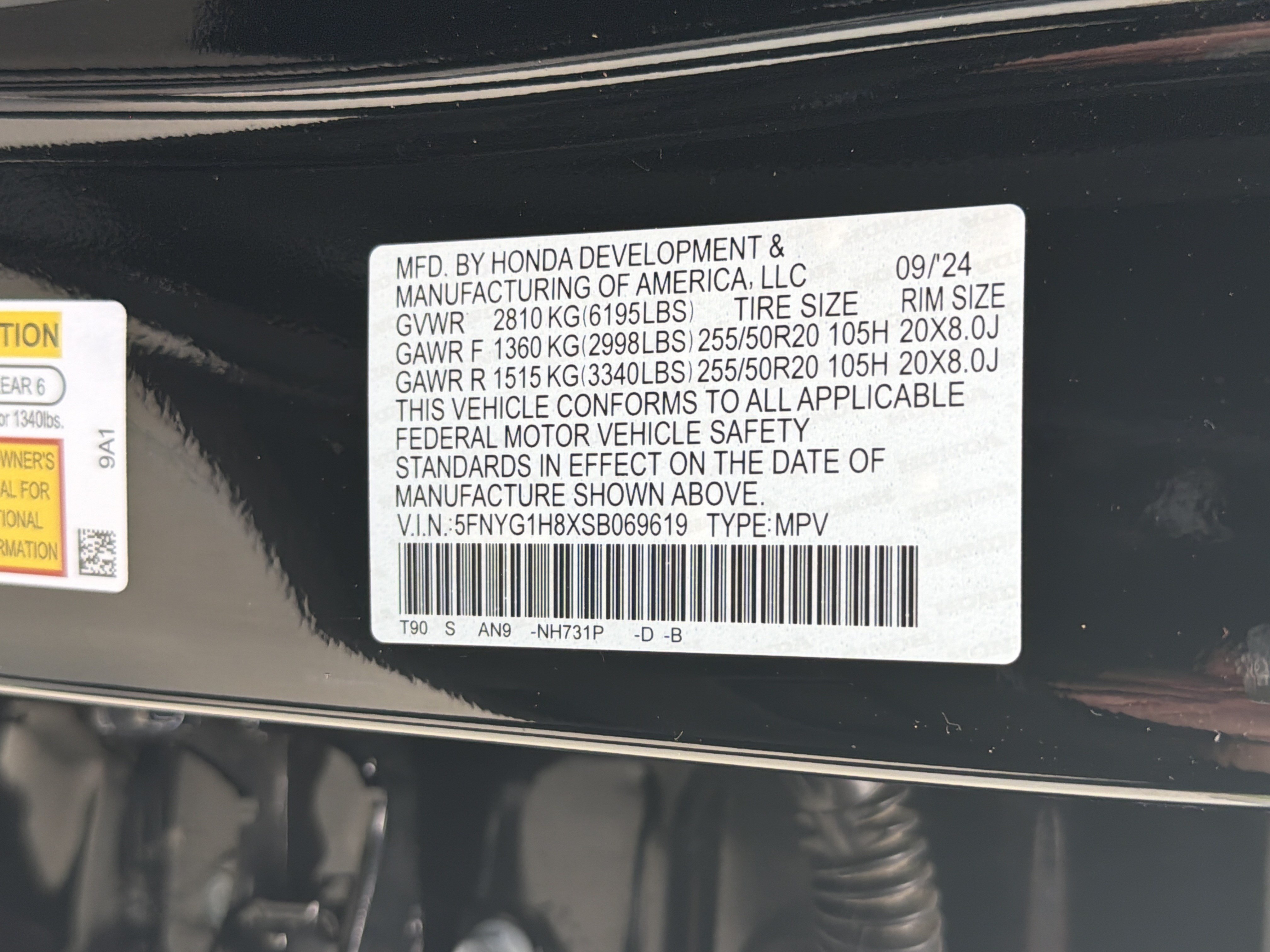 Used 2025 Honda Pilot Elite image 36