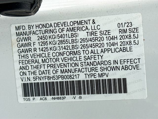 Certified 2023 Honda Passport EX-L image 30