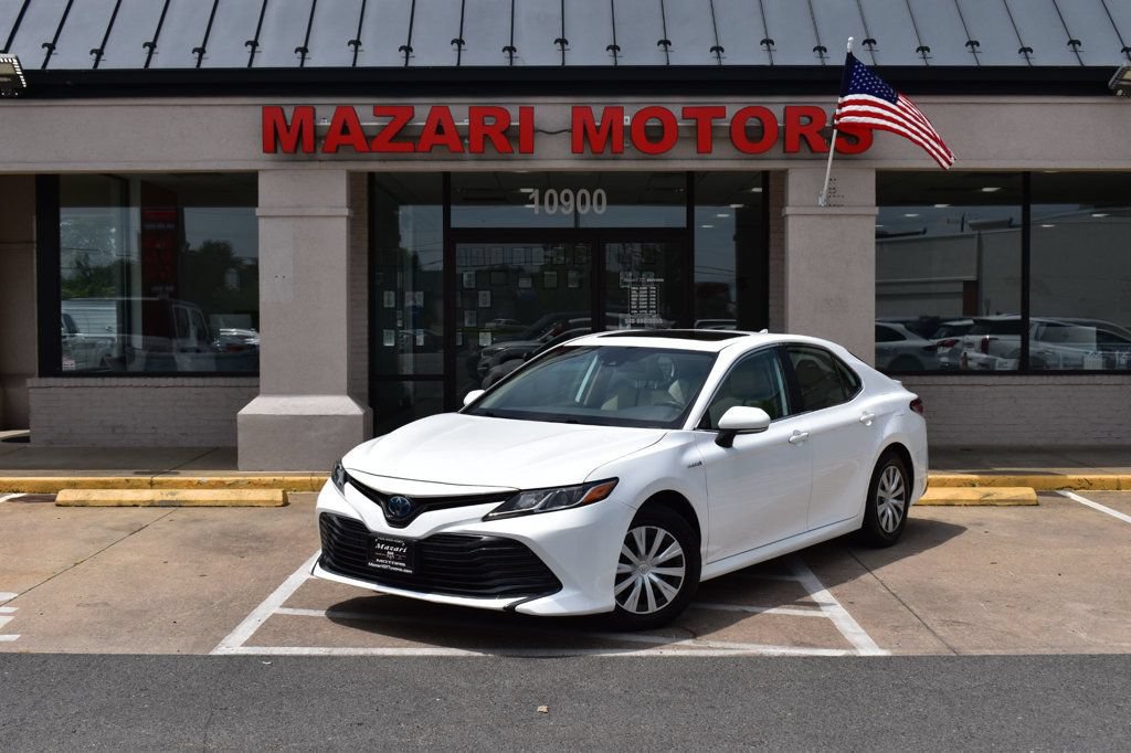 Used 2020 Toyota Camry LE w/ Sunroof Package FWD image 2