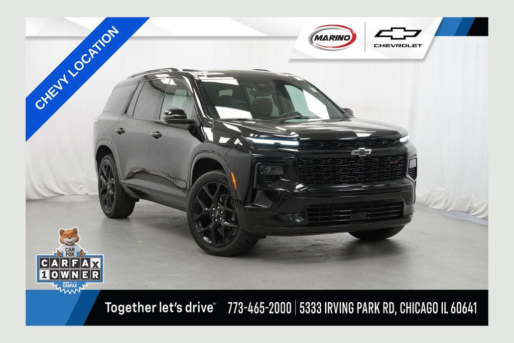 Used 2024 Chevrolet Traverse RS w/ LPO, Floor Liner Package AWD/4WD image 1