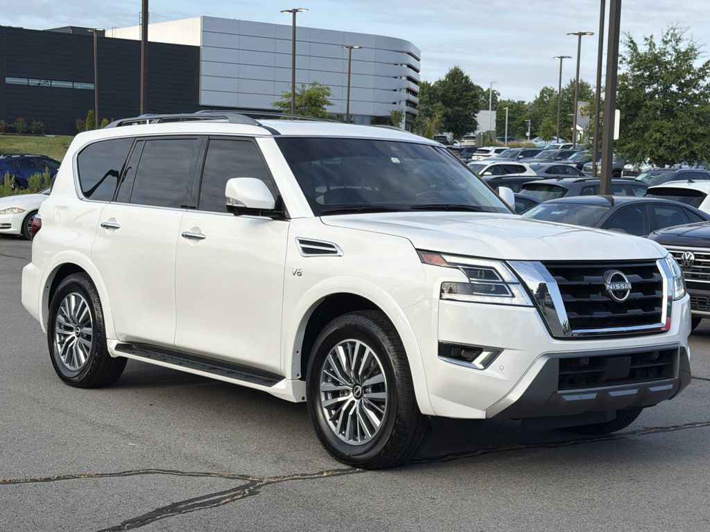 Used 2021 Nissan Armada SL w/ Captain's Chairs Package RWD image 7
