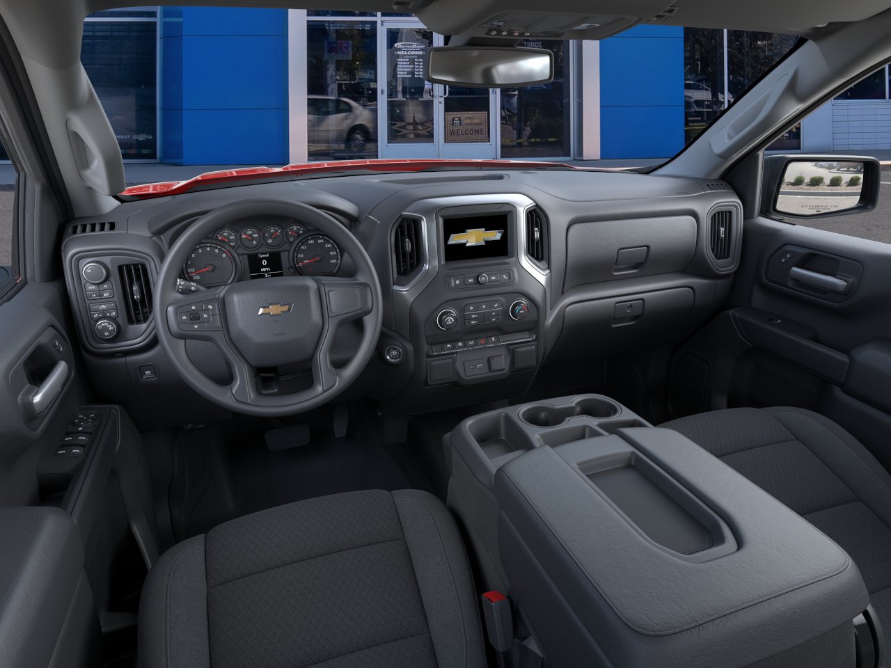 New 2026 Chevrolet Silverado 1500 Custom w/ LPO, Dark Essentials Package AWD/4WD image 15