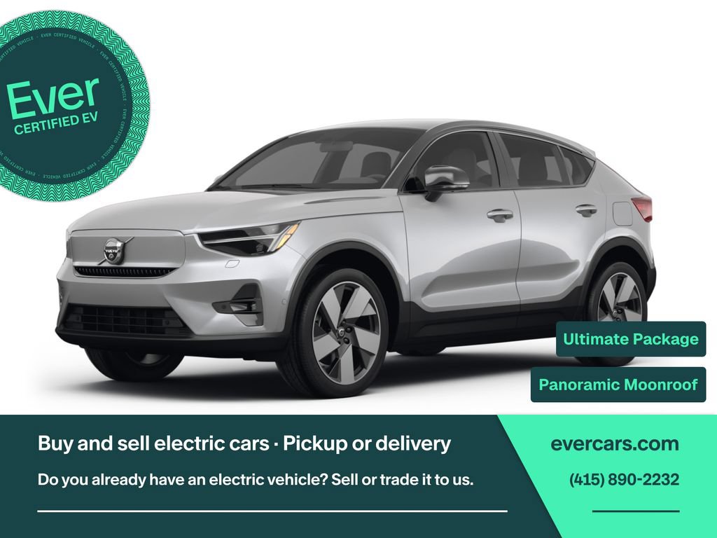 Used 2023 Volvo C40 P8 Recharge Ultimate AWD/4WD image 1