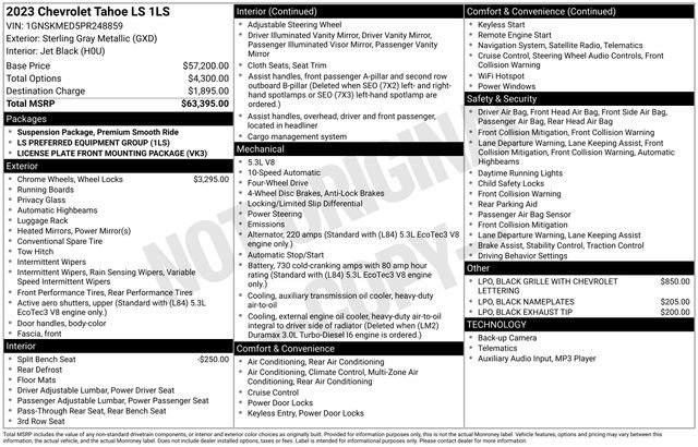 Used 2023 Chevrolet Tahoe LS image 11