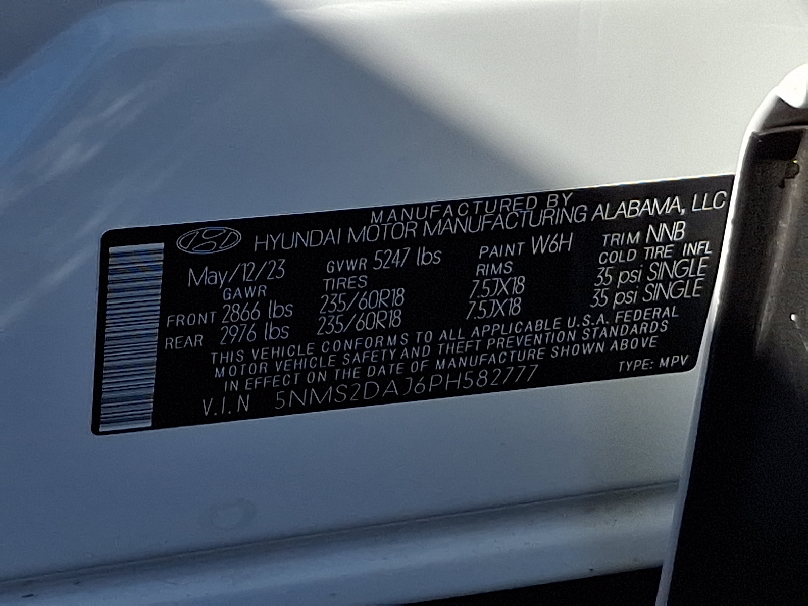 Certified 2023 Hyundai Santa Fe SEL AWD/4WD image 27