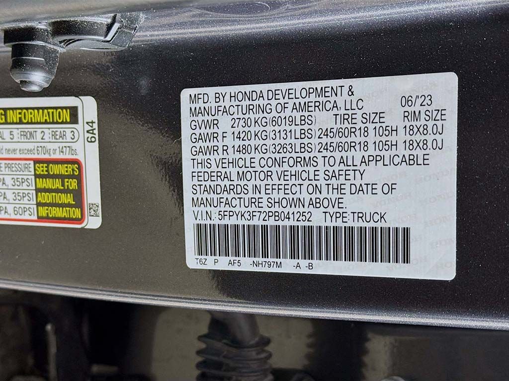 Used 2023 Honda Ridgeline RTL-E image 45