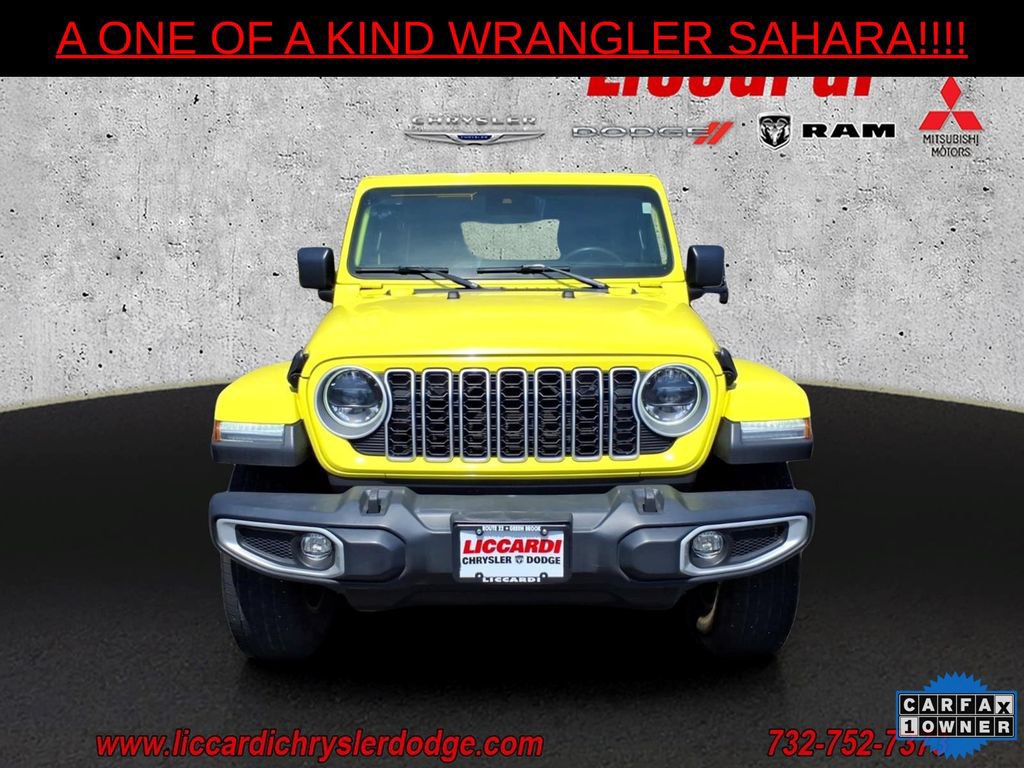 Used 2024 Jeep Wrangler Unlimited Sahara AWD/4WD video 2
