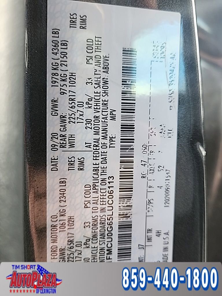 Used 2020 Ford Escape SE image 21