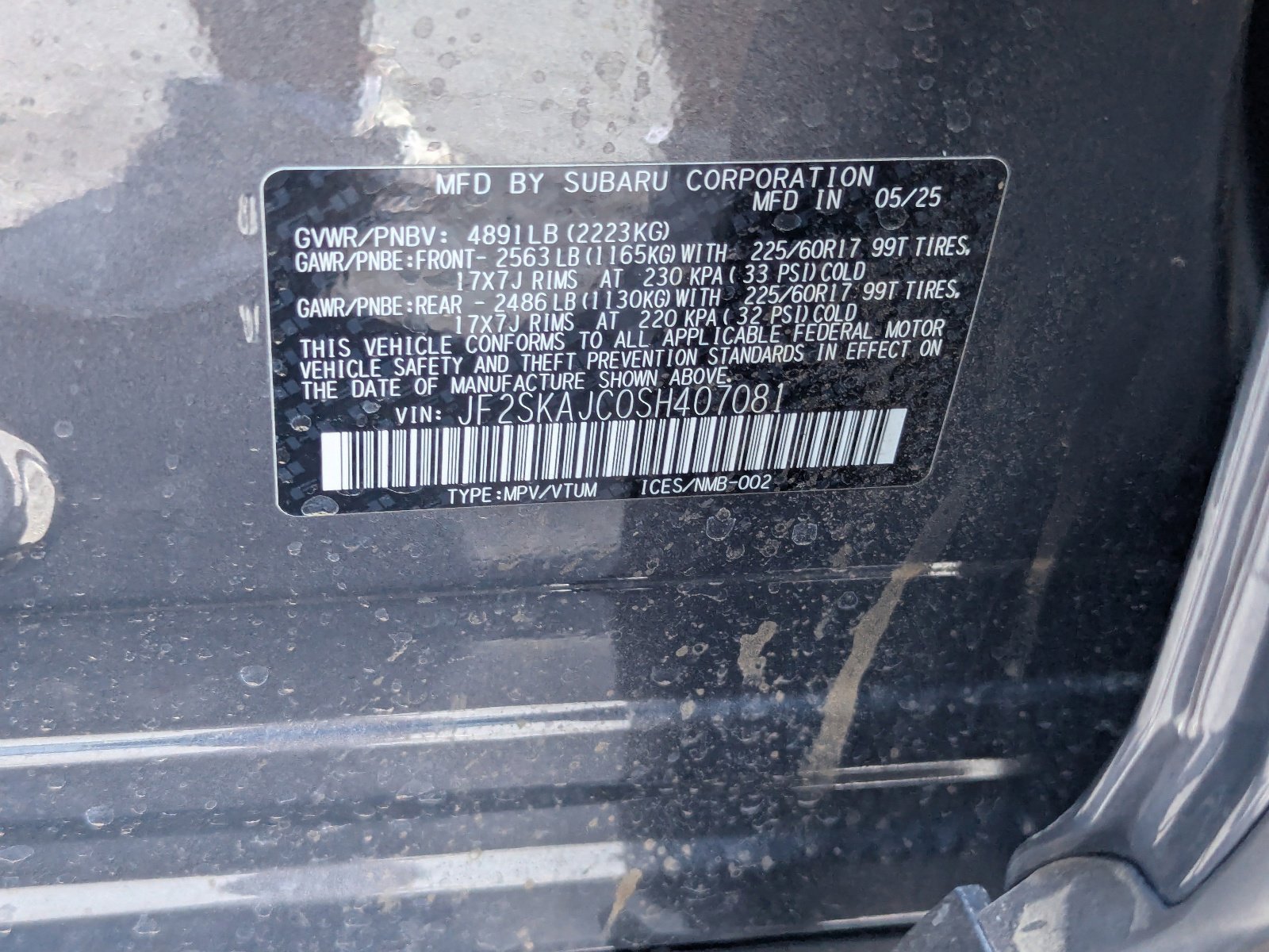 Used 2025 Subaru Forester Wilderness AWD/4WD image 11