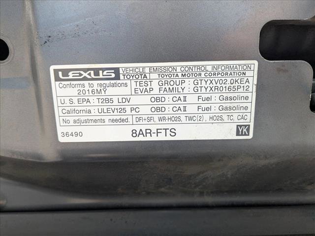 Used 2016 Lexus IS 200t RWD image 24