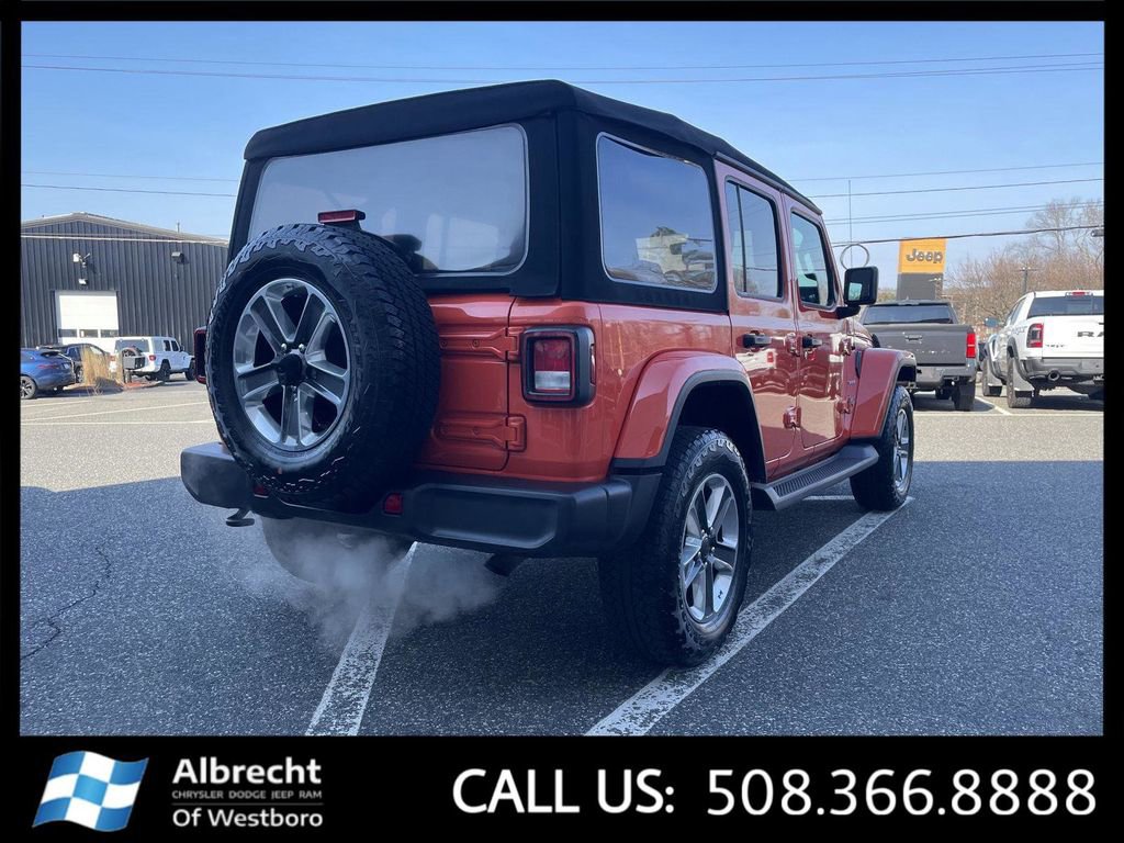 Used 2020 Jeep Wrangler Unlimited Sahara AWD/4WD image 5