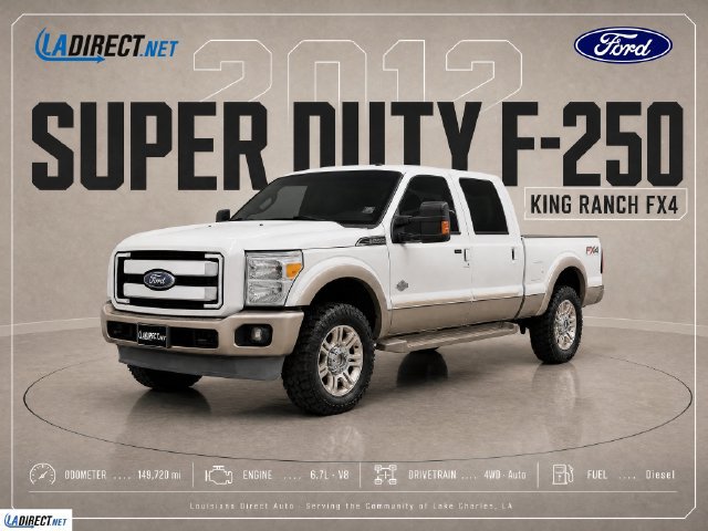 Used 2012 Ford F250 King Ranch w/ FX4 Off Road Pkg AWD/4WD image 1