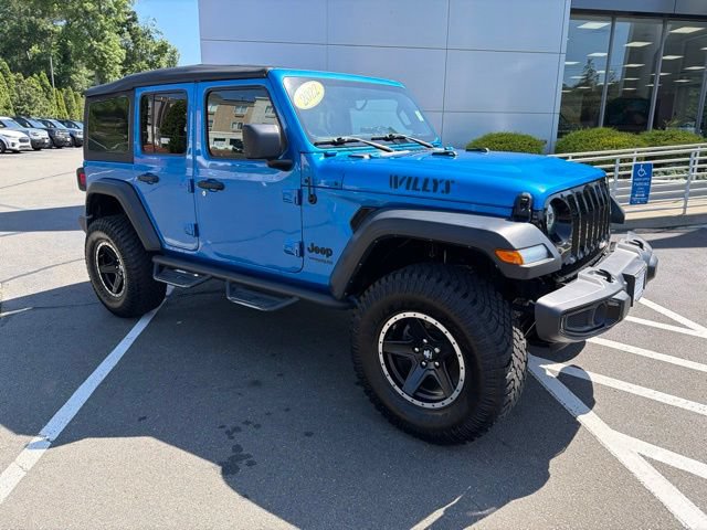 Used 2022 Jeep Wrangler Unlimited Sport AWD/4WD image 9