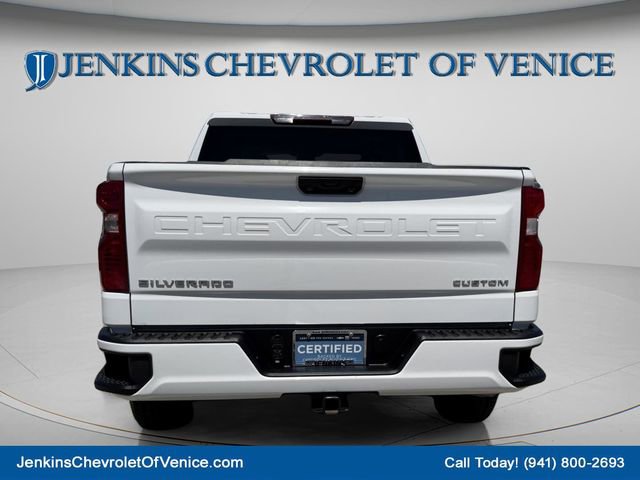 Certified 2025 Chevrolet Silverado 1500 Custom RWD image 6