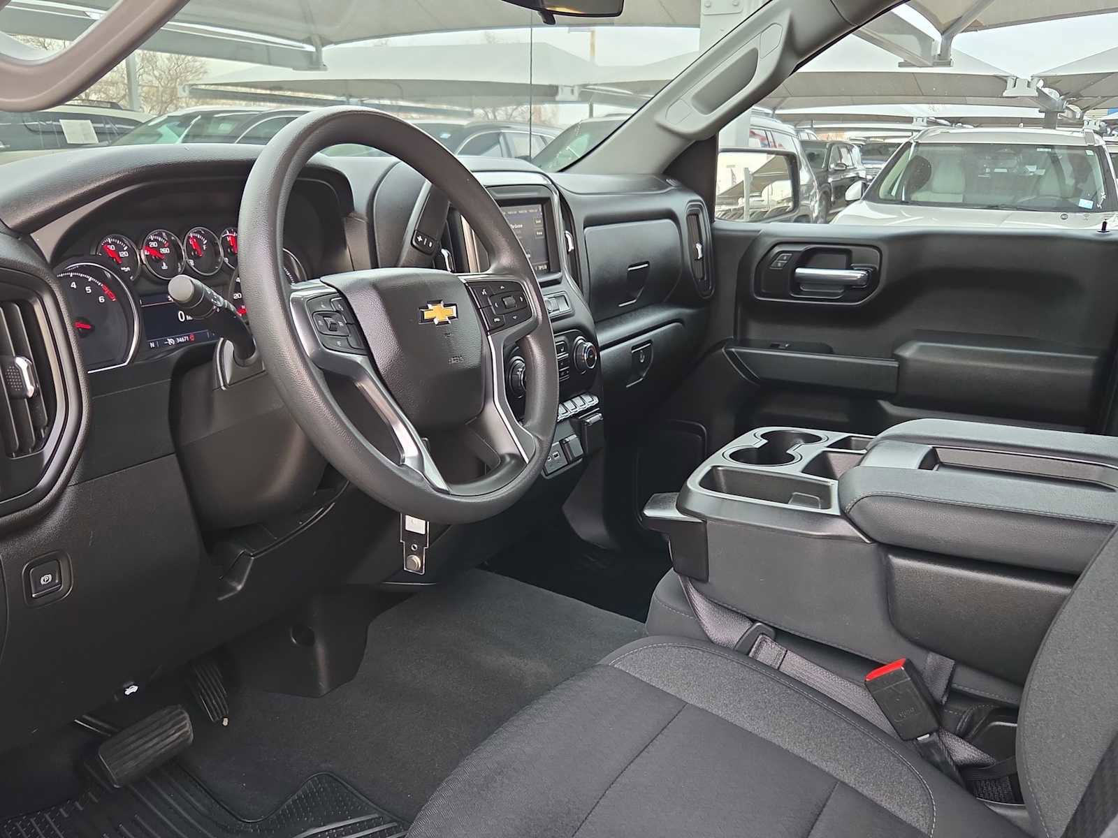 Used 2022 Chevrolet Silverado 1500 Custom w/ LPO, Dark Essentials Package image 2