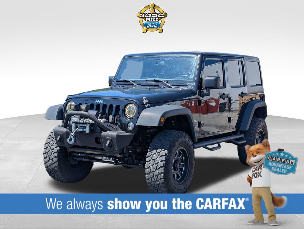 Used 2017 Jeep Wrangler Unlimited Sport w/ Quick Order Package 24S AWD/4WD image 1