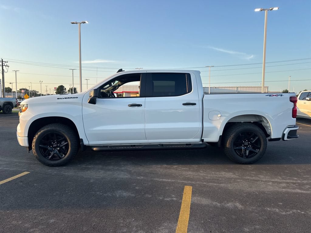 New 2026 Chevrolet Silverado 1500 Custom w/ Turbomax Blackout Package AWD/4WD image 3