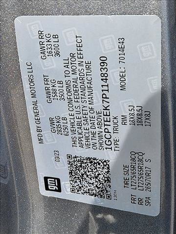 Used 2023 Chevrolet Colorado Trail Boss w/ LPO, Skid Plate Package AWD/4WD image 15