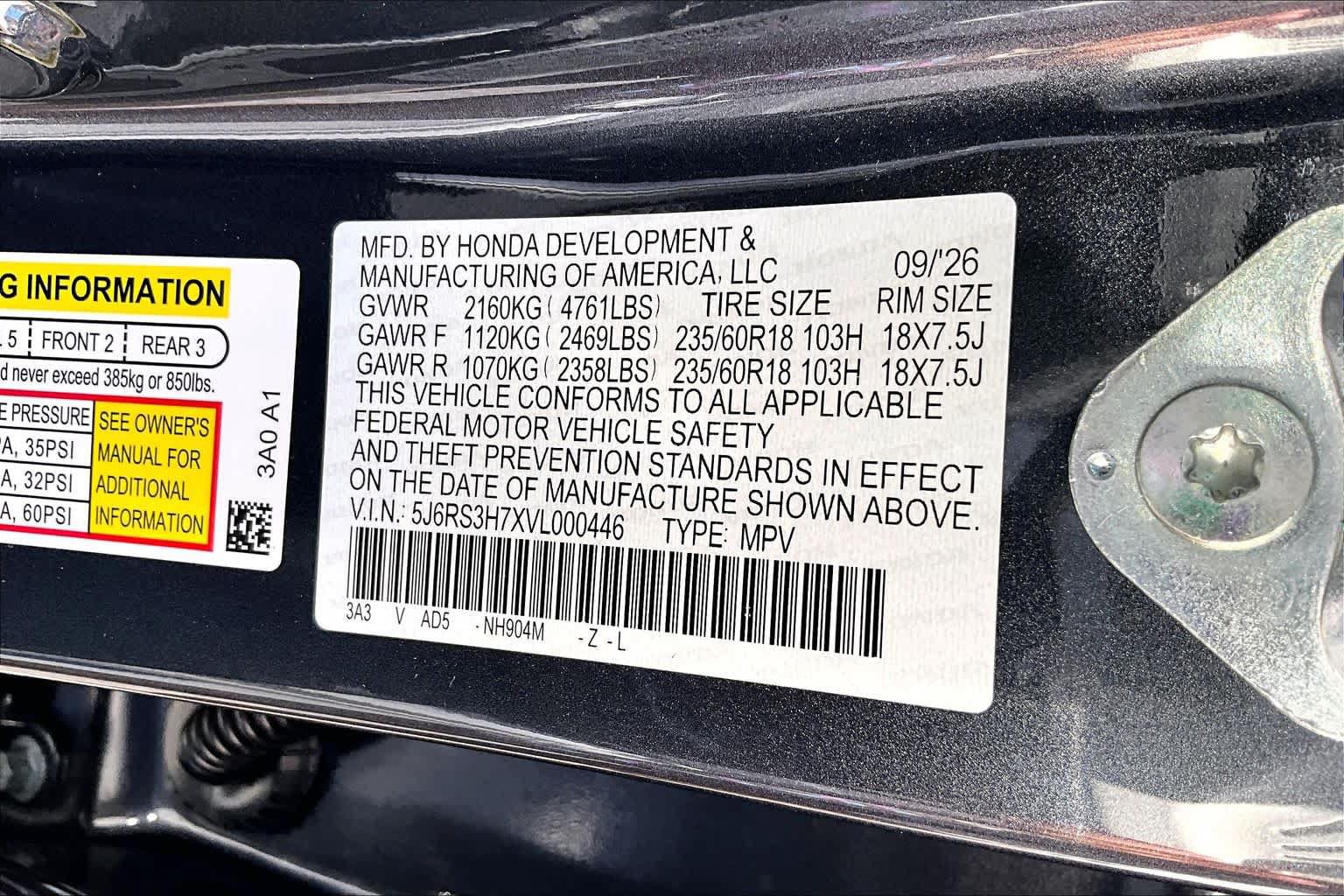 New 2027 Honda CR-V EX-L image 14