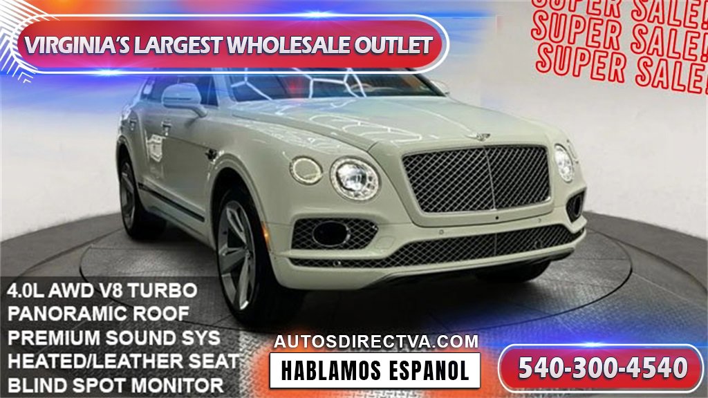 Used 2019 Bentley Bentayga
