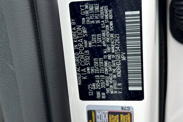 New 2026 Kia Sorento EX image 38