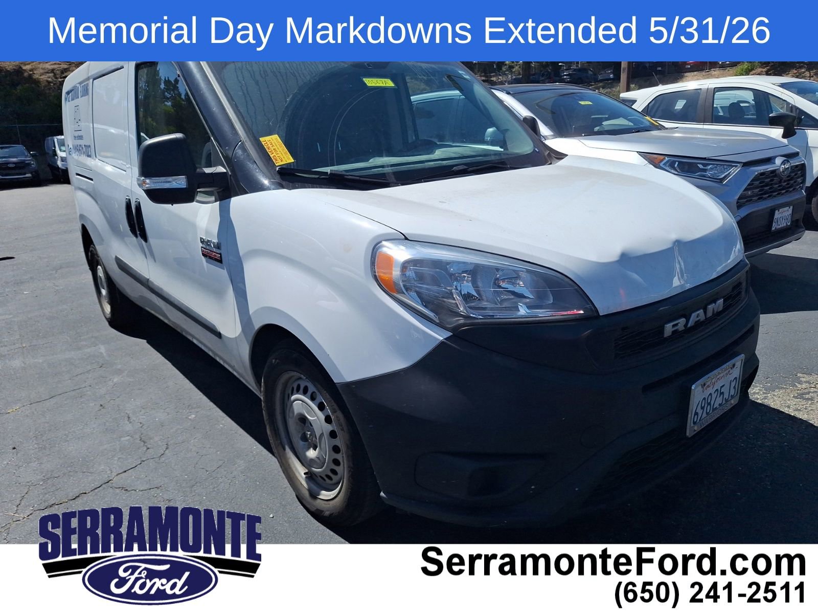 Used 2021 RAM ProMaster City Tradesman