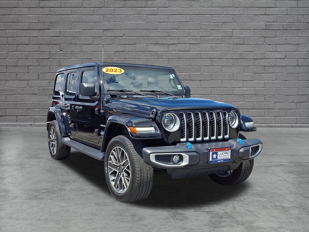 Used 2023 Jeep Wrangler Unlimited Sahara w/ Cold Weather Group AWD/4WD image 2