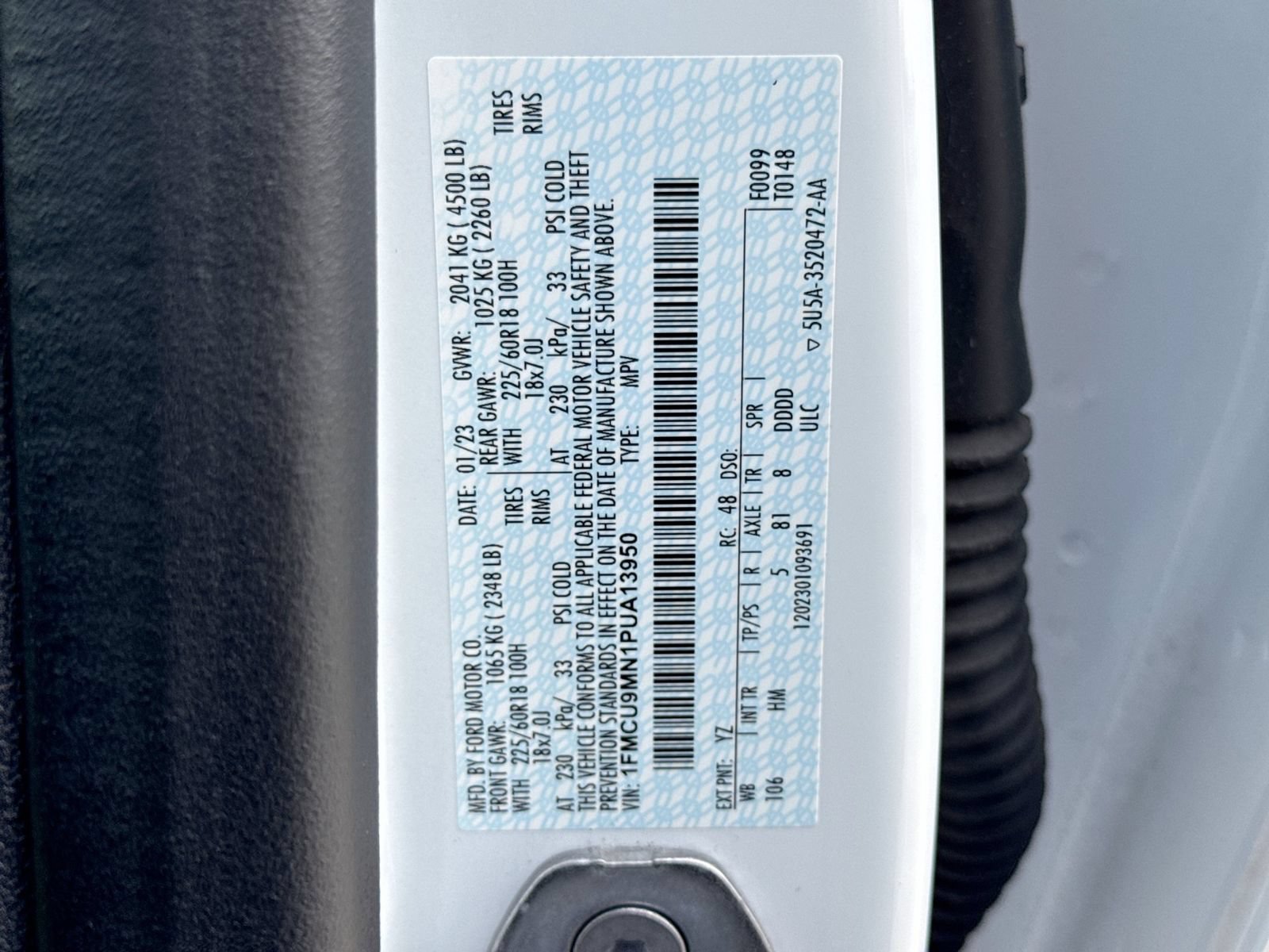 Certified 2023 Ford Escape ST-Line w/ Tech Pack #1 AWD/4WD image 41