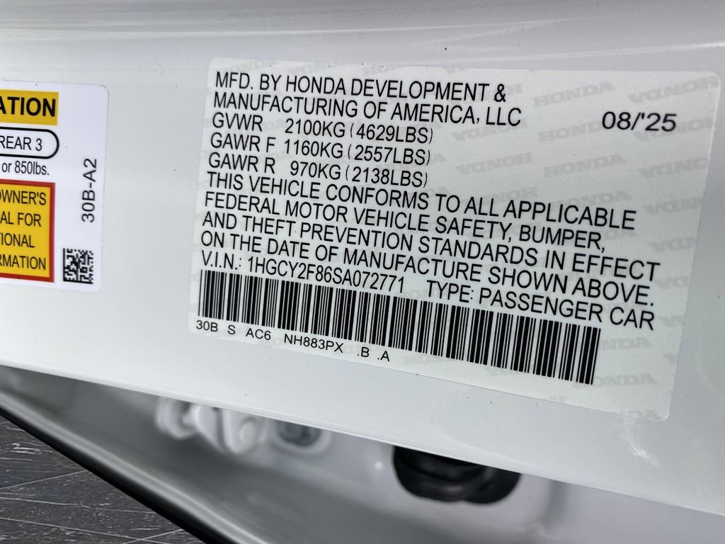 New 2025 Honda Accord Touring image 39