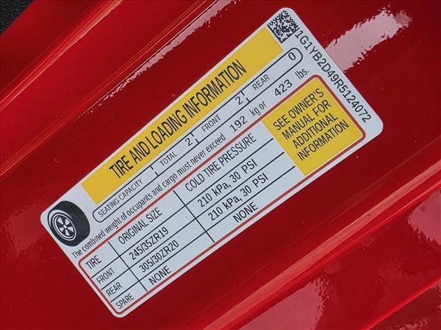 Used 2024 Chevrolet Corvette Stingray Preferred Cpe RWD image 20