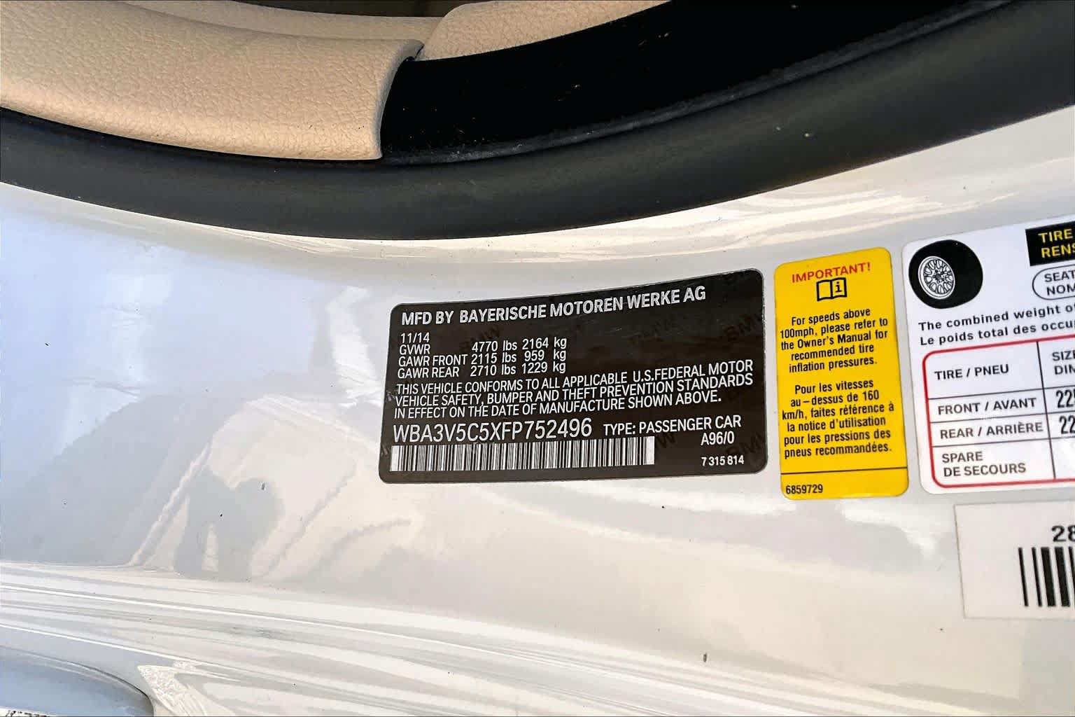 Used 2015 BMW 428i Convertible RWD image 35