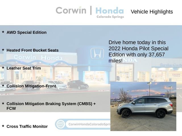 Used 2022 Honda Pilot Special Edition image 6