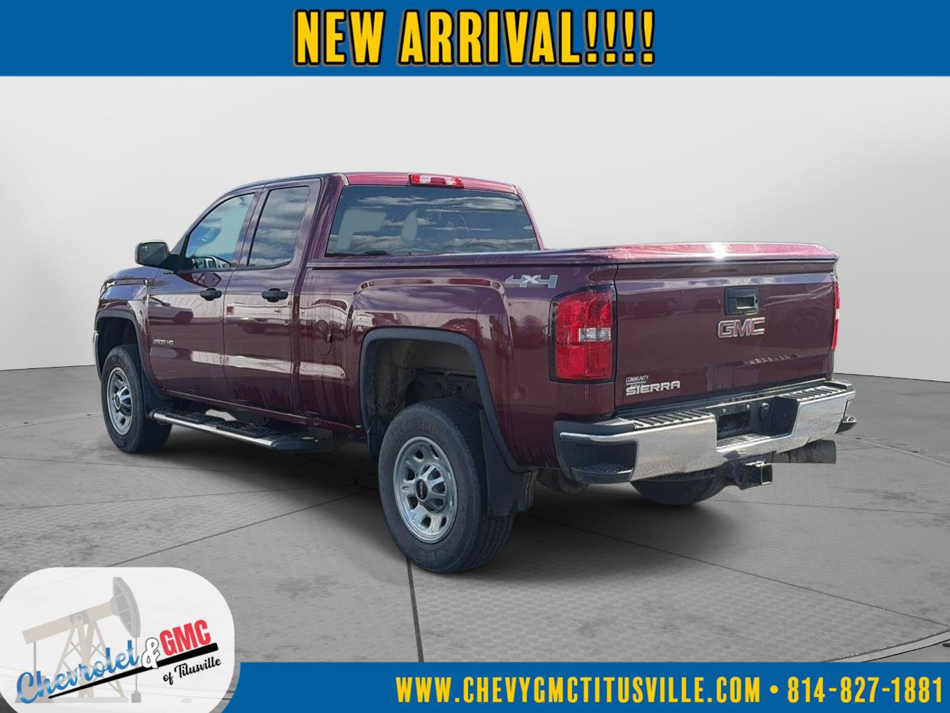 Used 2015 GMC Sierra 2500 4x4 Double Cab w/ Sierra Convenience Package image 7