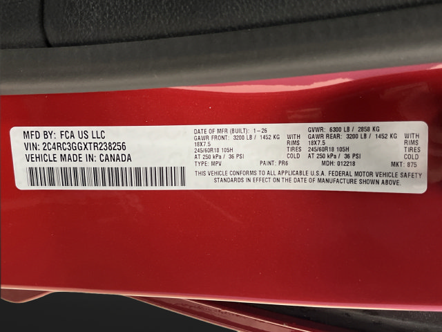 New 2026 Chrysler Pacifica Limited w/ Trailer Tow Group AWD/4WD image 42