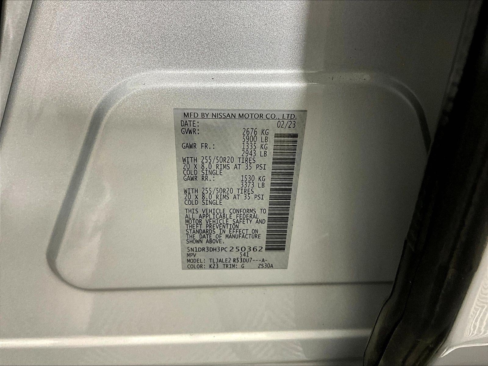 Certified 2023 Nissan Pathfinder Platinum FWD image 19