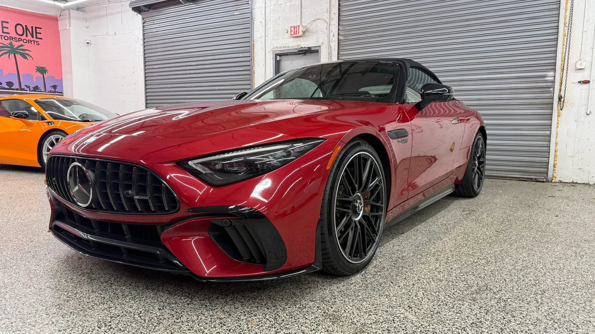 Used 2025 Mercedes-Benz SL 63 AMG 4MATIC w/ AMG Aerodynamics Package image 2
