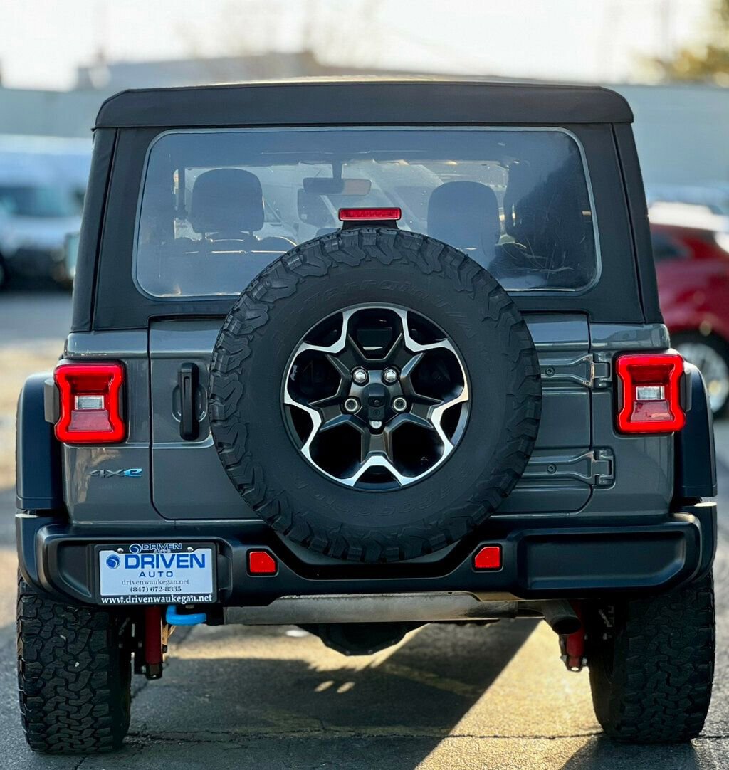 Used 2021 Jeep Wrangler Unlimited Rubicon 4xe AWD/4WD image 35