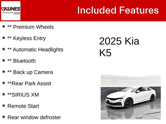 Used 2025 Kia K5 LXS FWD image 5