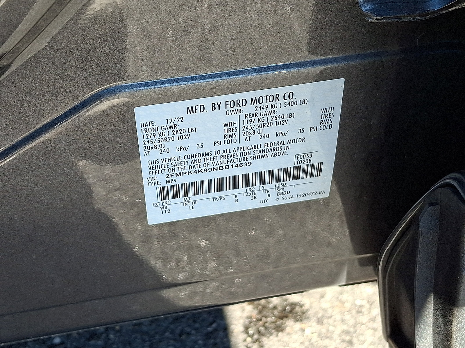 Used 2022 Ford Edge Titanium AWD/4WD image 29
