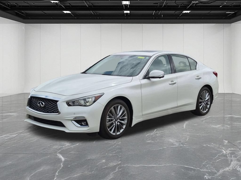 Certified 2022 INFINITI Q50 Luxe w/ Cargo Package