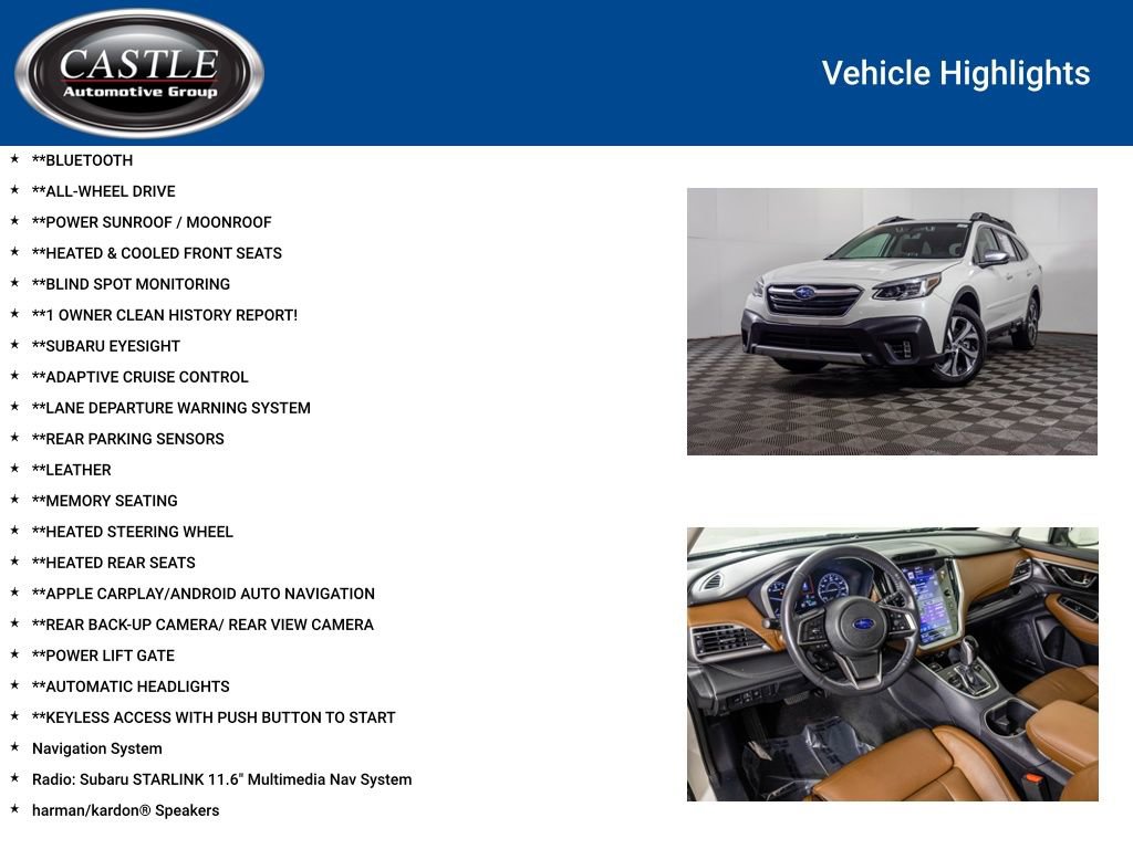 Used 2022 Subaru Outback Touring image 3