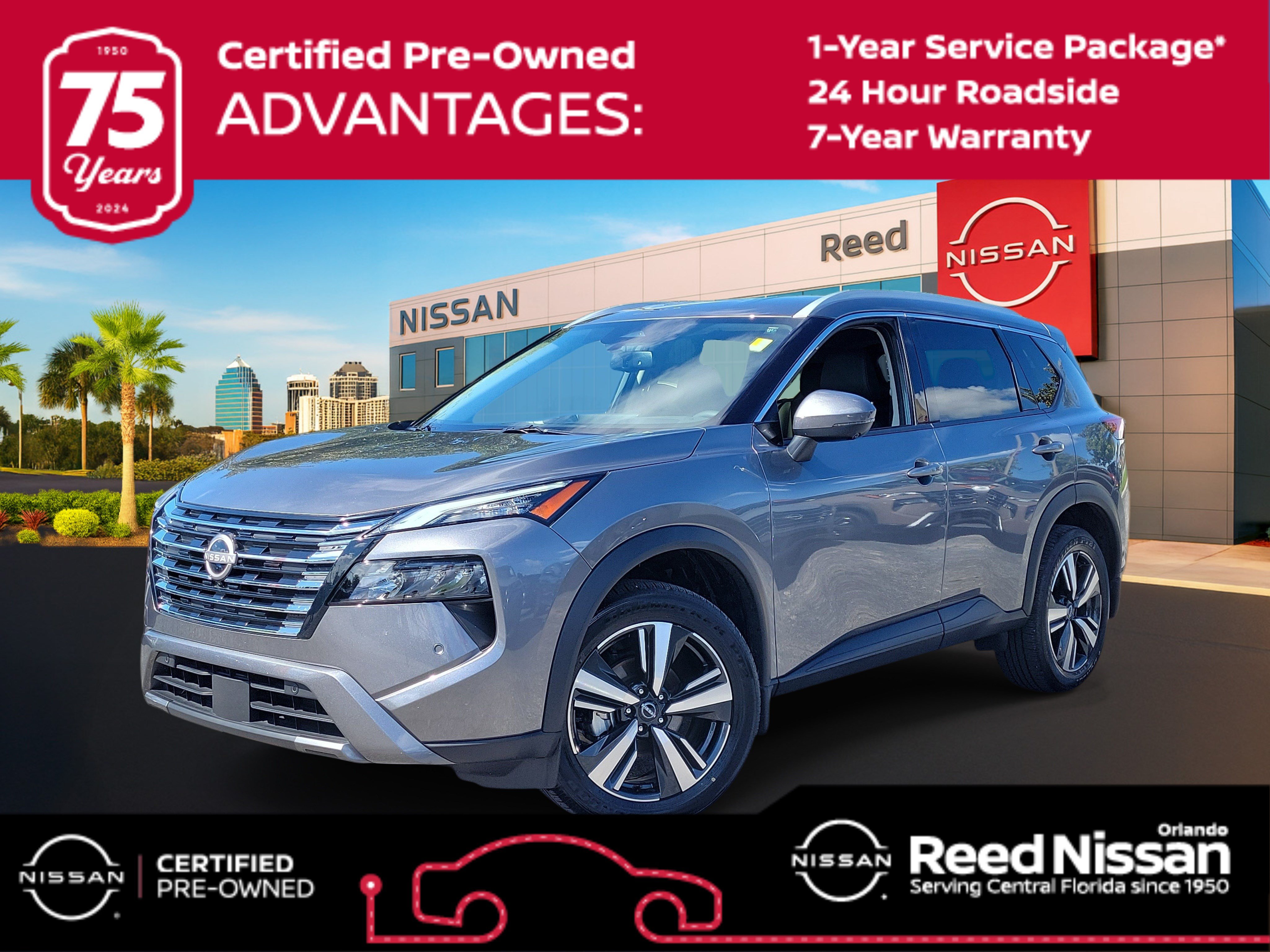 Certified 2025 Nissan Rogue SL