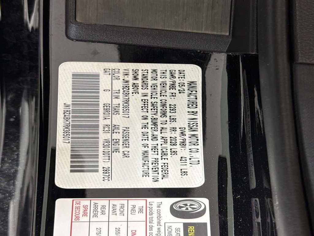 Used 2024 Nissan Z Performance w/ Floor Mat Package image 41