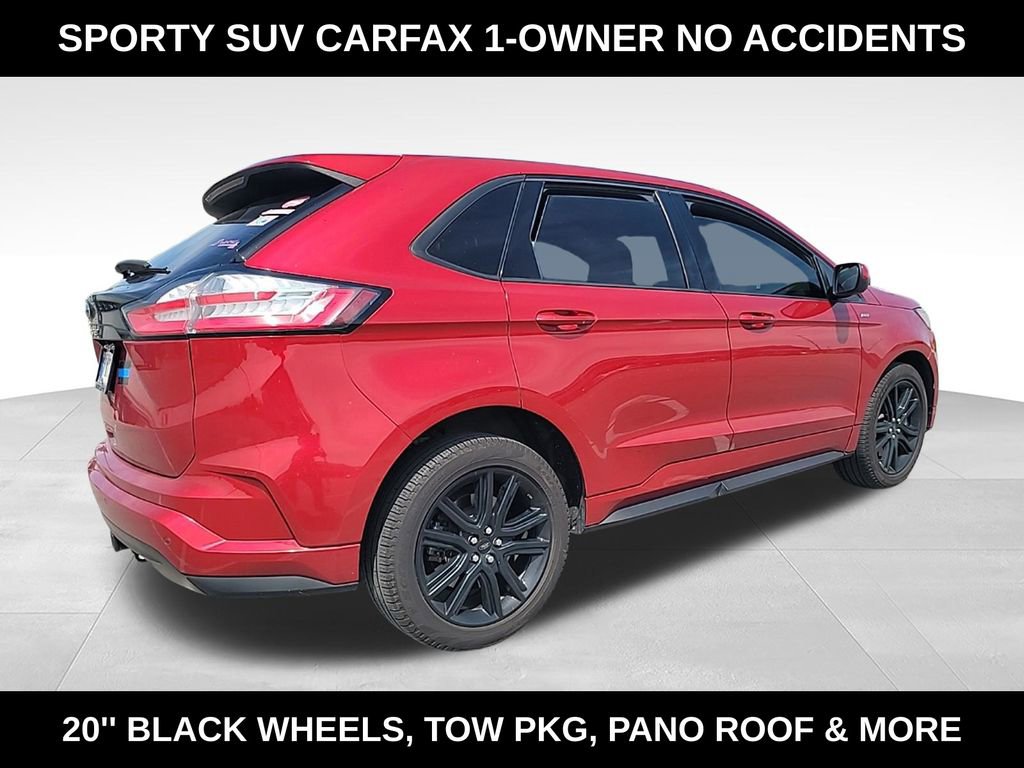 Used 2022 Ford Edge ST-Line w/ Class II Trailer Tow Package AWD/4WD image 4