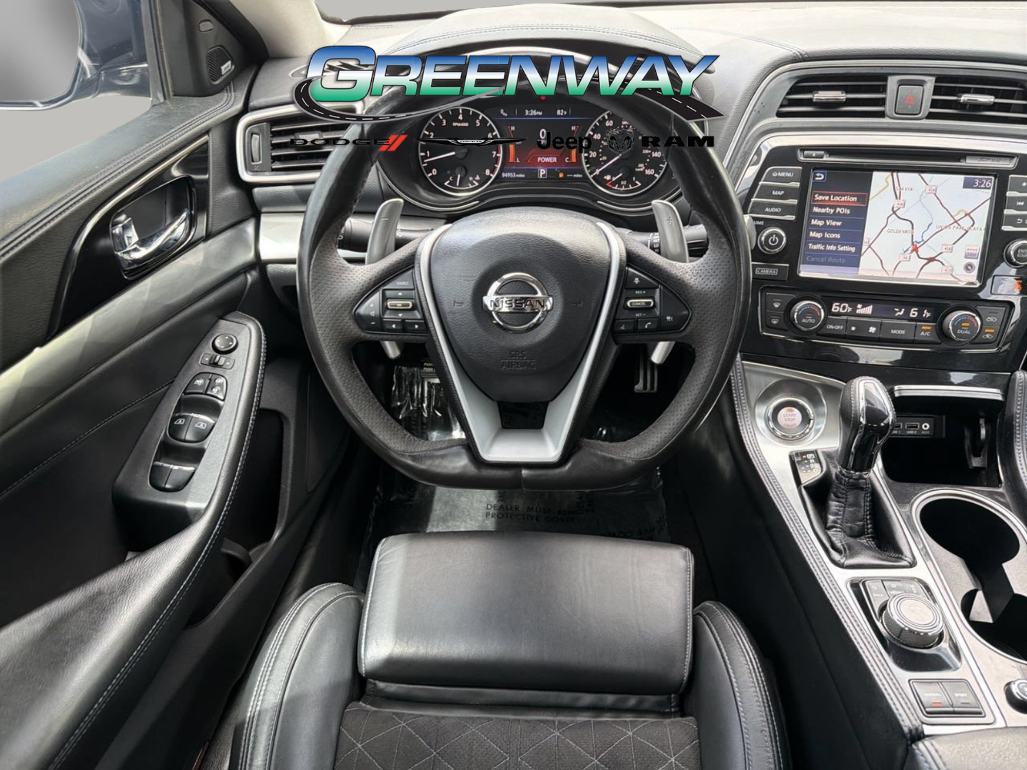 Used 2017 Nissan Maxima SR w/ Midnight Edition FWD image 10